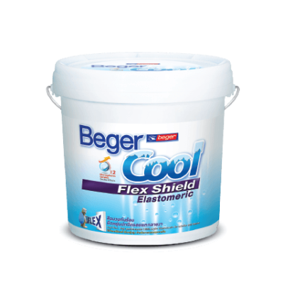 SƠN CHE PHỦ VẾT NỨT VÀ GIẢM NHIỆT BEGERCOOL FLEX SHIELD ELASTROMERIC
