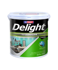BEGER DELIGHT TITANIUM – SƠN NHŨ TƯƠNG : DÙNG CHO NGOẠI THẤT VÀ NỘI THẤT